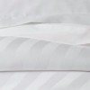Material damasc satinat dunga lata de 3 cm pentru lenjerii de pat tip hotel,pensiuni